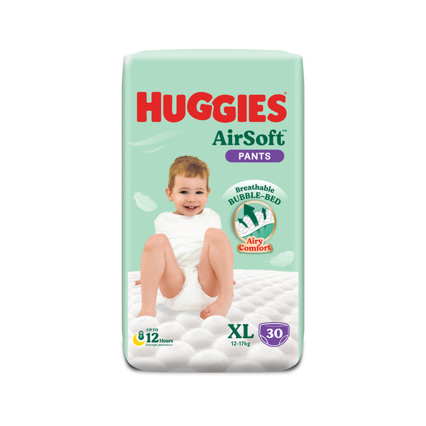 Huggies Airsoft Super Jumbo Pants Extra Large 30sheets (highest price)