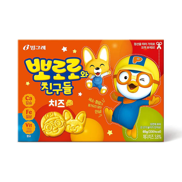 Binggrae Pororo Cheese Biscuit 65g (highest price)