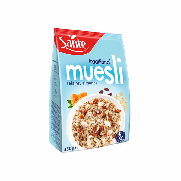 Sante Traditional Muesli Cereal Flakes 350g