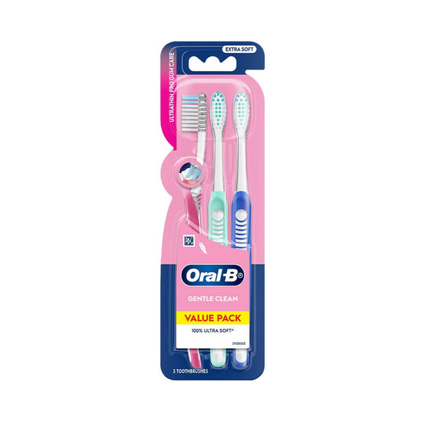 Oral-B Ultrathin Pro Gum Care Super Soft Bristles Toothbrush 2+1pcs (highest price)