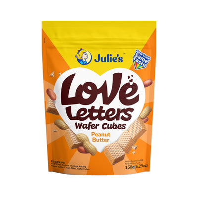 Julies Peanut Cube Wafer 150g