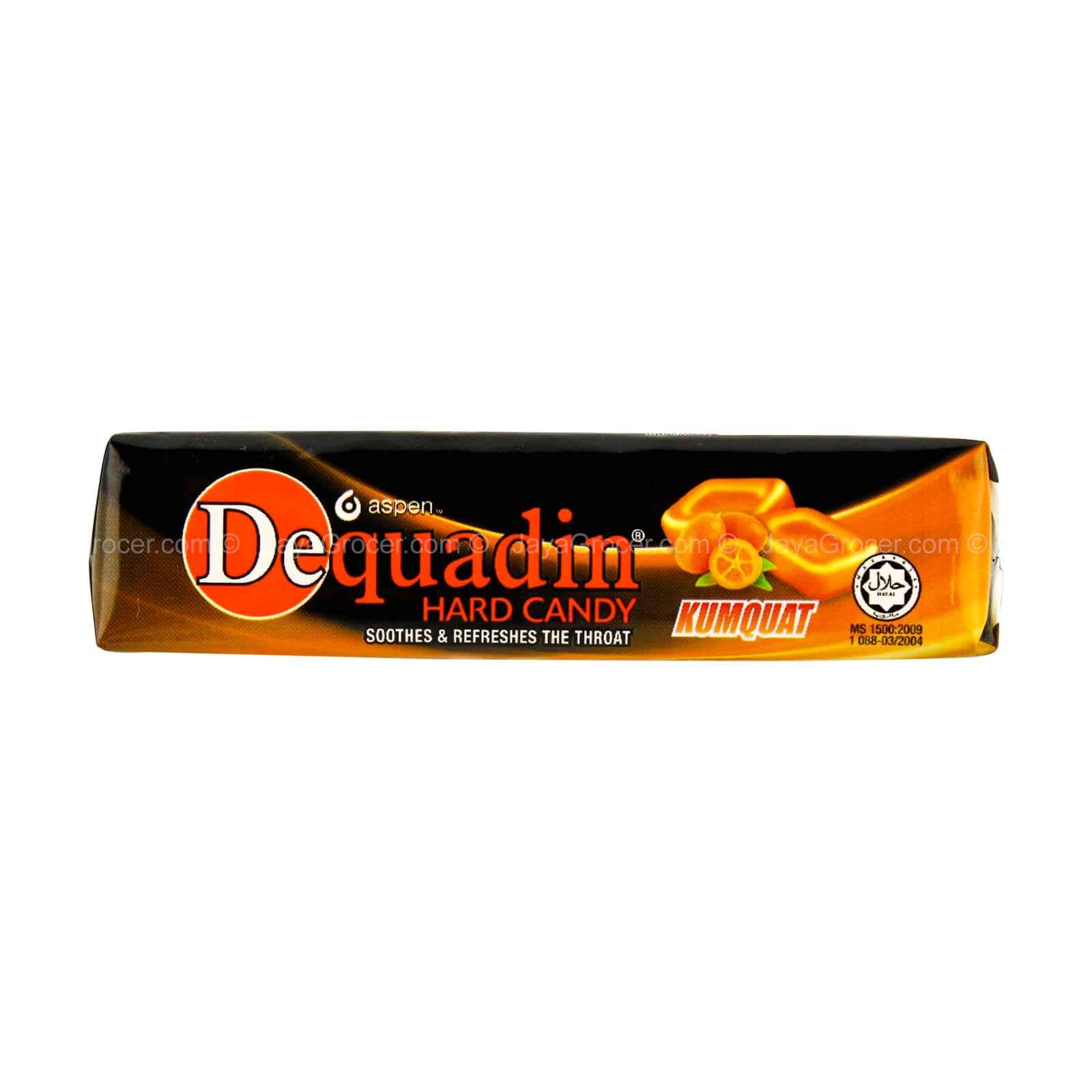 Dequadin Hard Candy Kumquat Flavor 10pcs