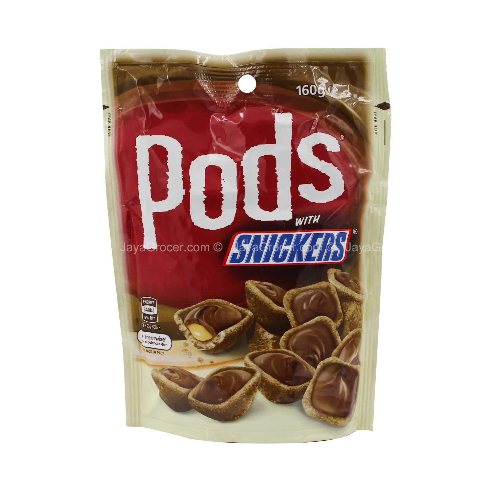 Pods with Snickers 160g – Jaya Grocer | Empire Shopping Gallery