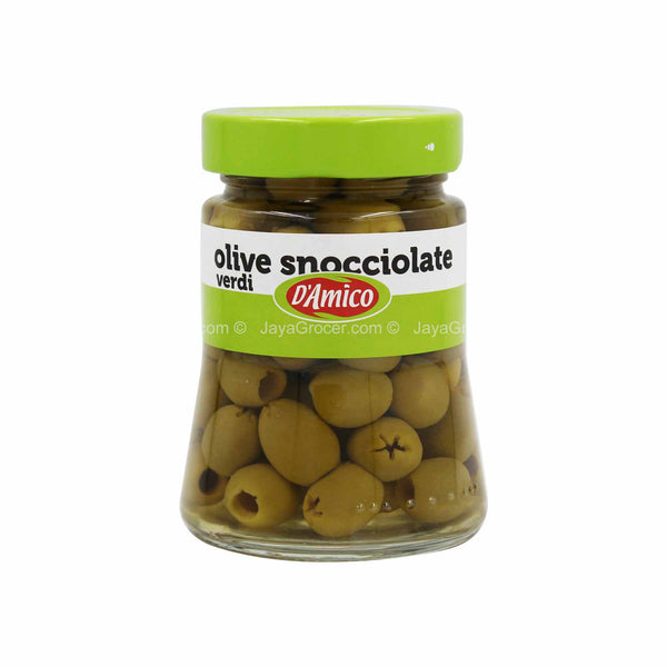 D Amico Pitted Green Olives 290g