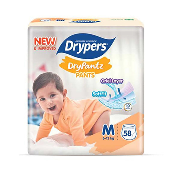 Drypers Drypantz (Medium) 58pcs/pack (highest price)