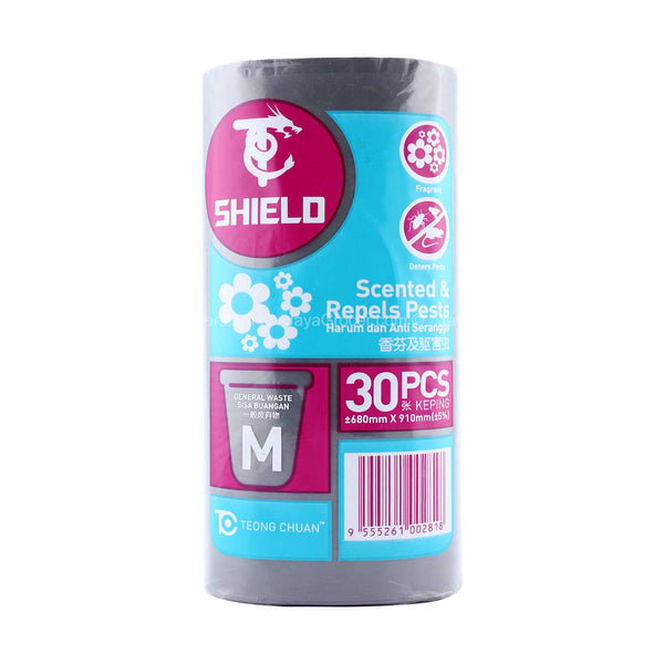 TC Shield Scented & Repel Pests Garbage Bags M Size 30pcs/pack (highest price)