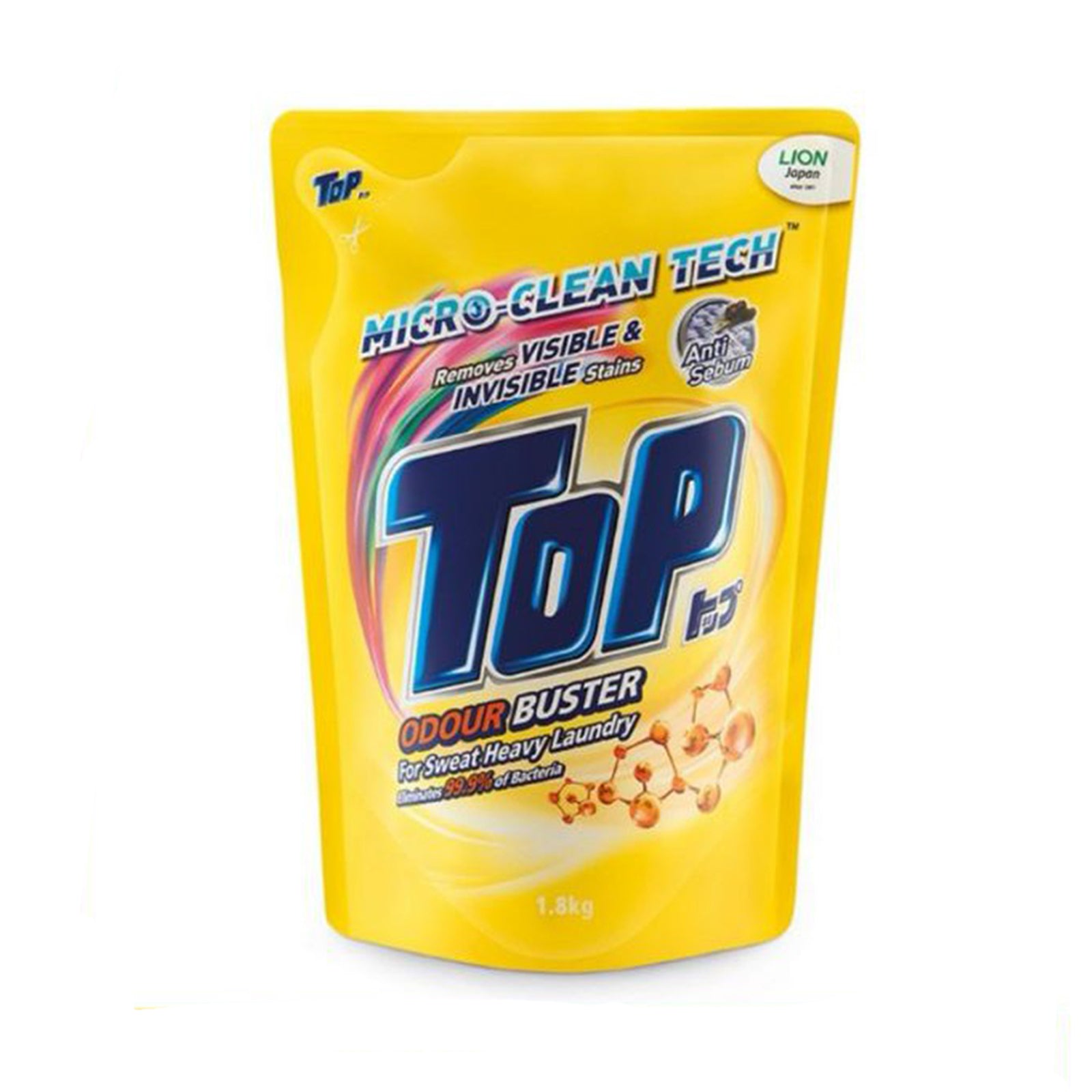 Top Odour Buster Yellow Refill Detergent 1.5kg