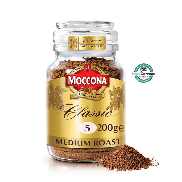 Moccona Classic Medium Roast 5 Coffee 200g (highest price)