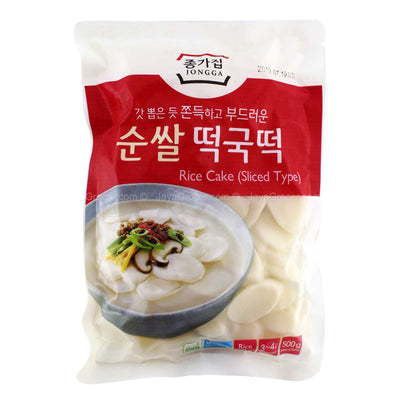 Jongga Rice Cake Slice 500g