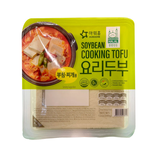Ourhome Soybean Cooking Tofu 340g (highest price)