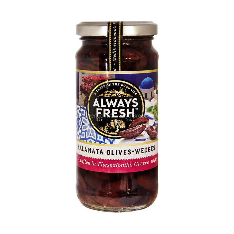 Always Fresh Kalamata Olive Wedges 220g