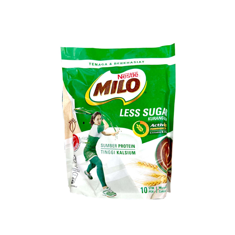 Milo Activ-Go Less Sugar Chocolate Malt Drink 27g x 10