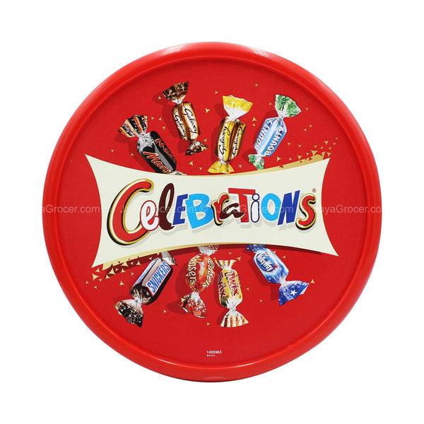 Mars Celebration Chocolates Tub 600g