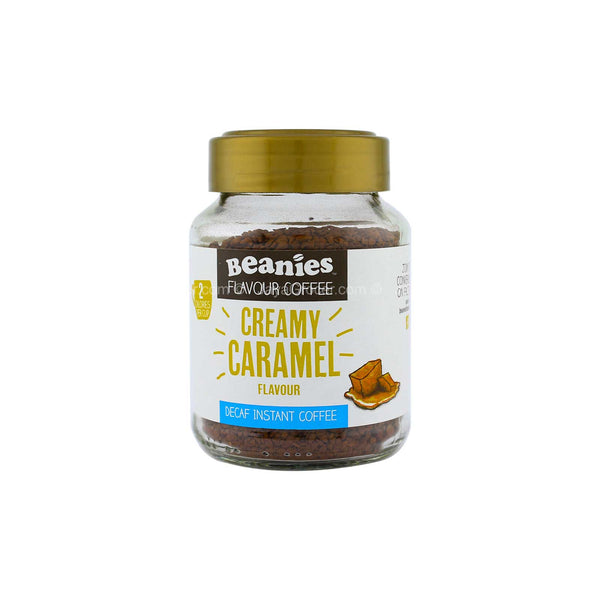 Beanies Instant Decaf Coffee Creamy Caramel 50g (highest price)