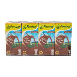 FERNLEAF CHOCOLATE UHT MILK (4X200ML)