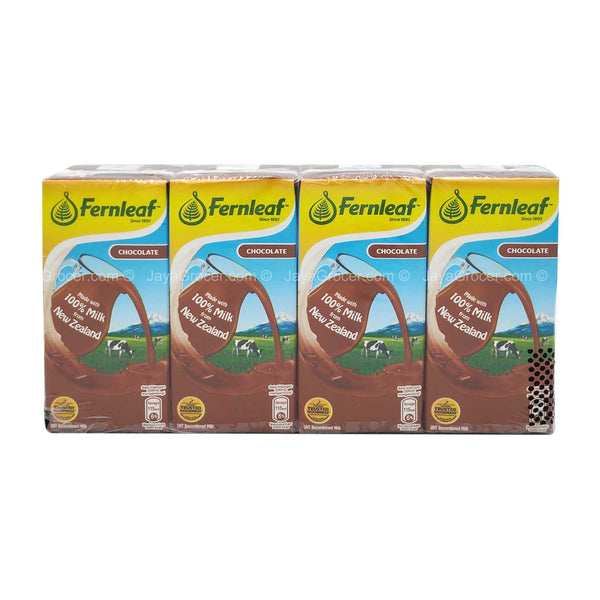 FERNLEAF CHOCOLATE UHT MILK (4X200ML)