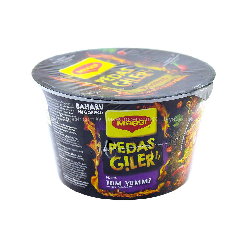 Maggi Pedas Giler Perencah Tom Yummz Instant Noodle Bowl 97g