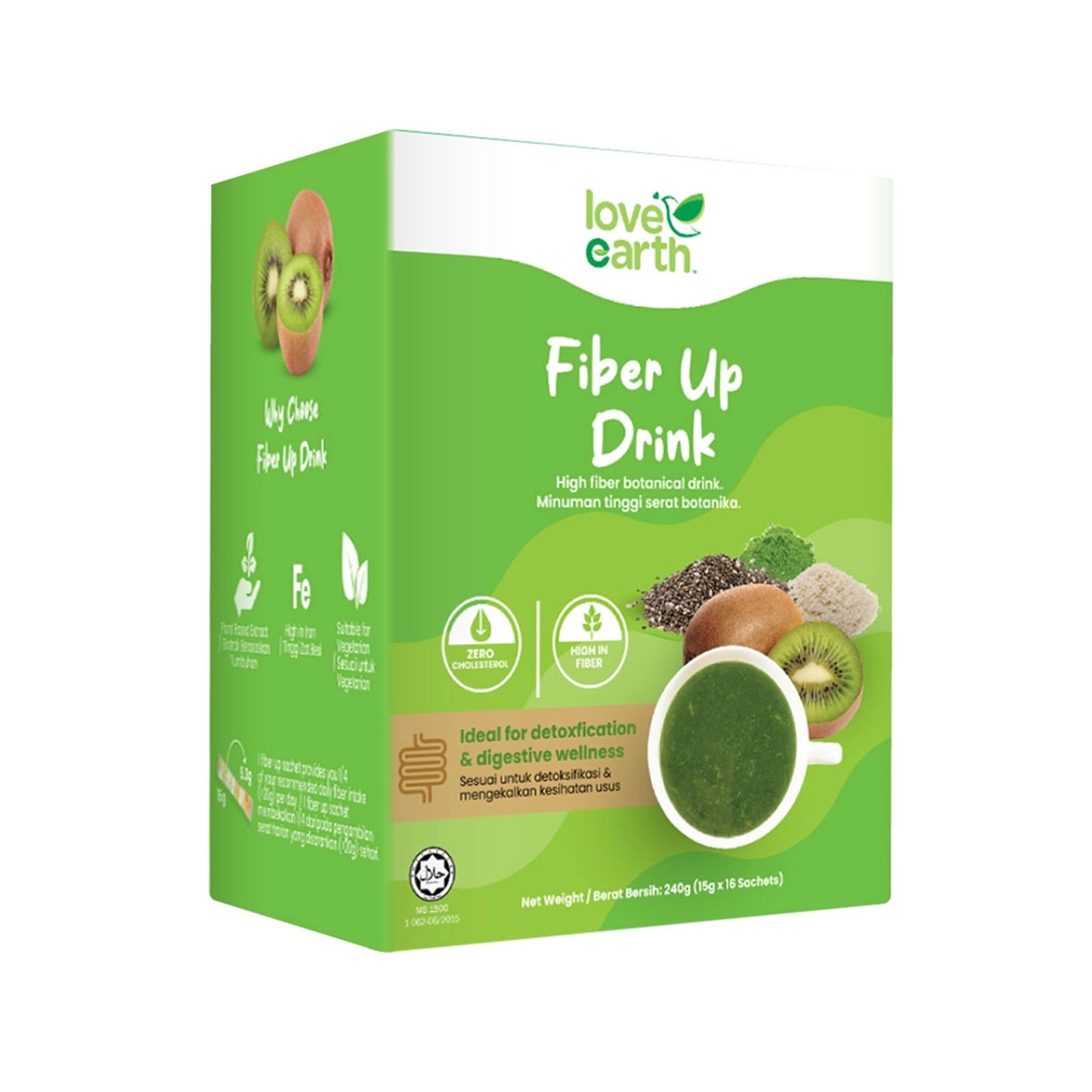 Love Earth Fiber Up Drink 240g