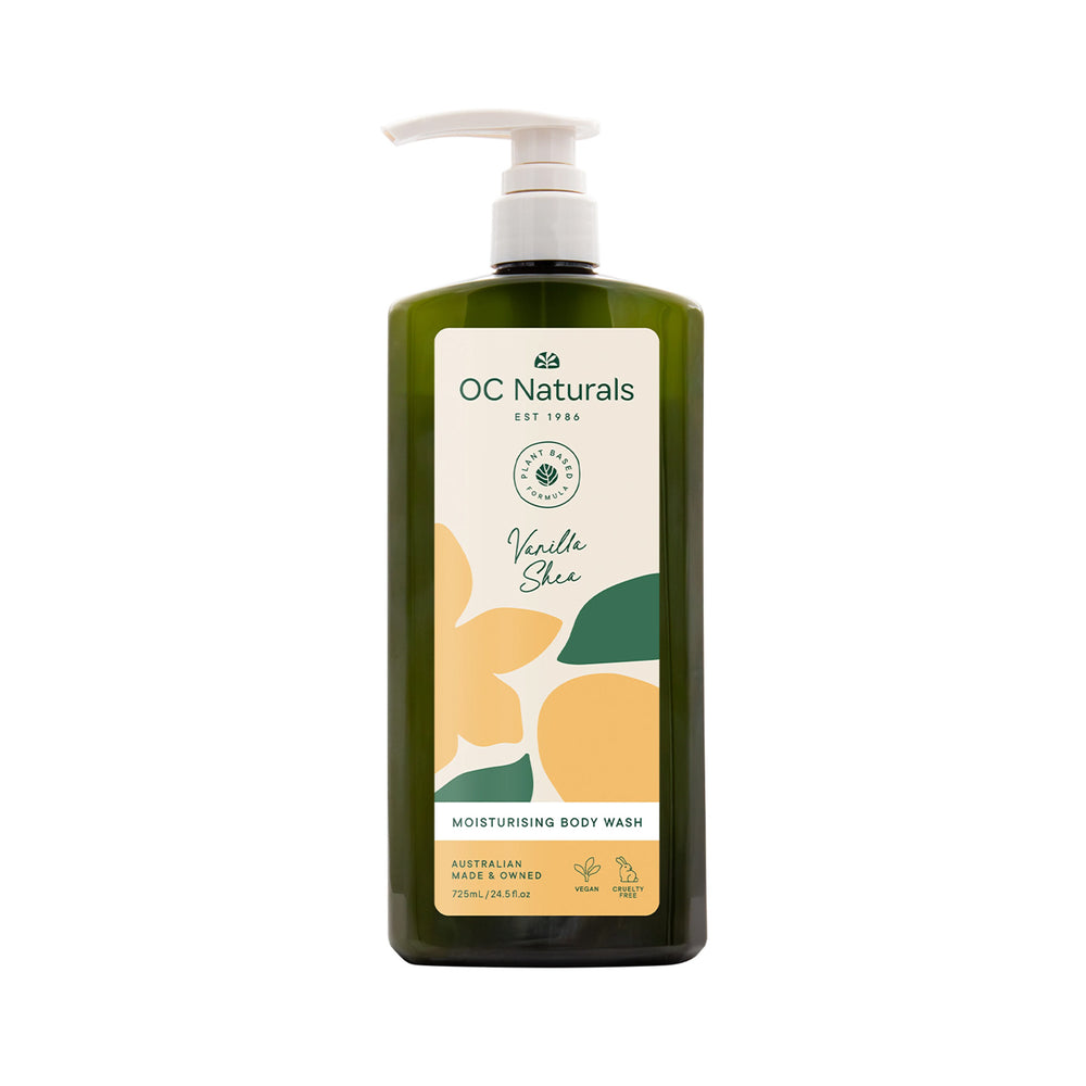 Organic Care Body Wash Moisturising Vanilla Ylang Ylang 725ml