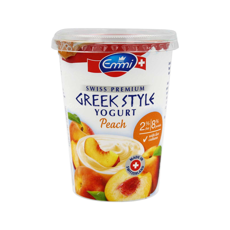 Emmi Greek Style Yogurt Peach 450g