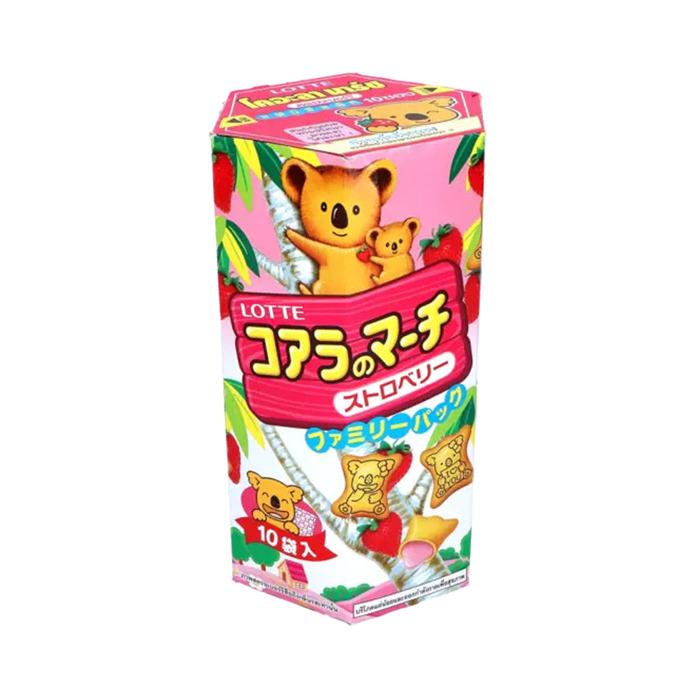 Lotte Koala's March Biscuits Strawberry Family Pack 195g