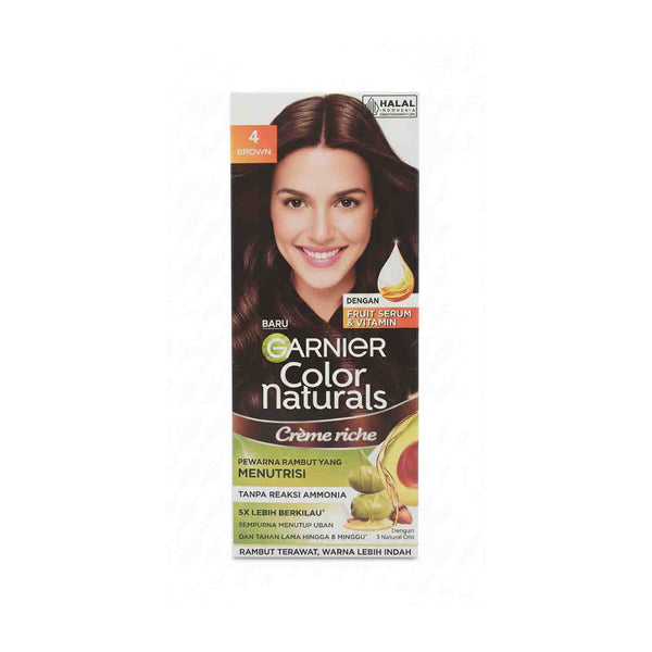 Garnier Colour Natural #4 Brown Hair Color 1pack (highest price)