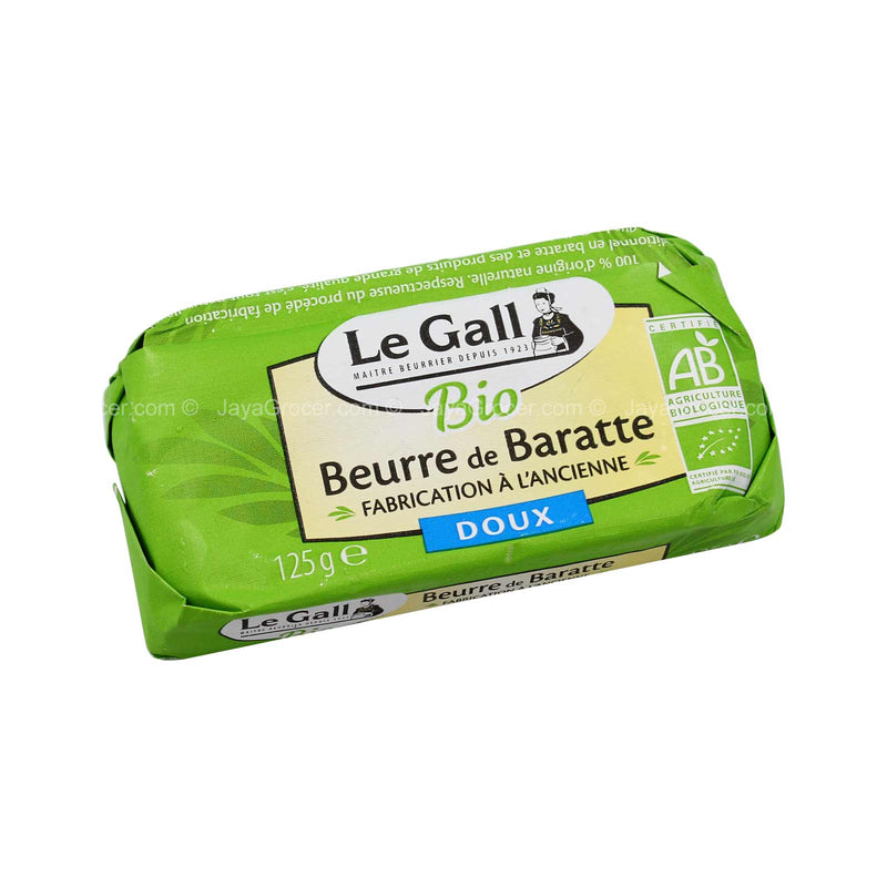 Le Gall Organic Unsalted Butter 125g