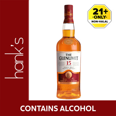 The Glenlivet 15 Years Single Malt Scotch Whisky 700ml