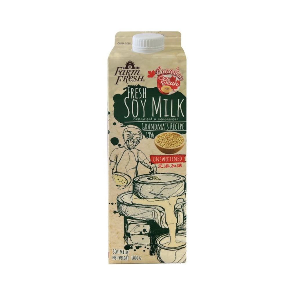 Farm Fresh Soy Milk Unsweetened 1L