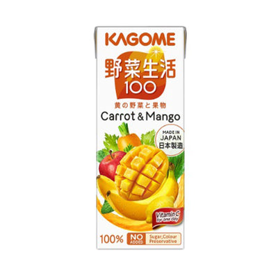 KAGOME YASAISEIKATSU CARRT & MANGO 200ML