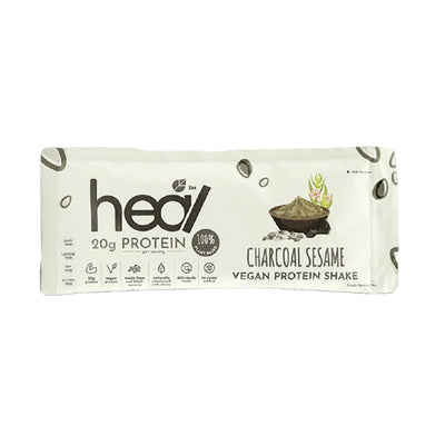 Heal Vegan Protein Charcoal Sesame 39g
