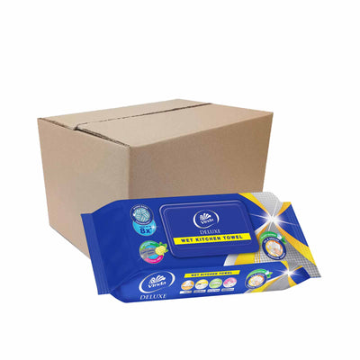 Vinda Deluxe Wet Kitchen Towel 40sheets x 2