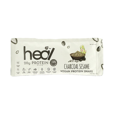 Heal Vegan Protein Charcoal Sesame 39g