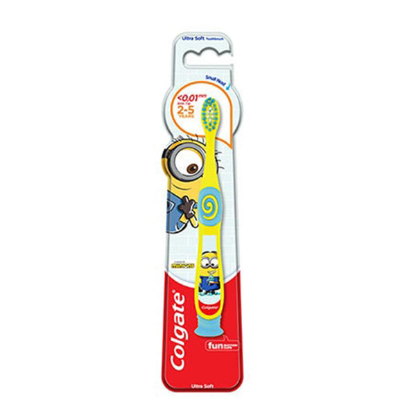 Colgate Kids Minions Toothbrush Age 2-5 (Ultra Soft) 1unit