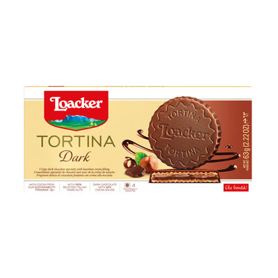 Loacker Tortina Dark Chocolate 21g
