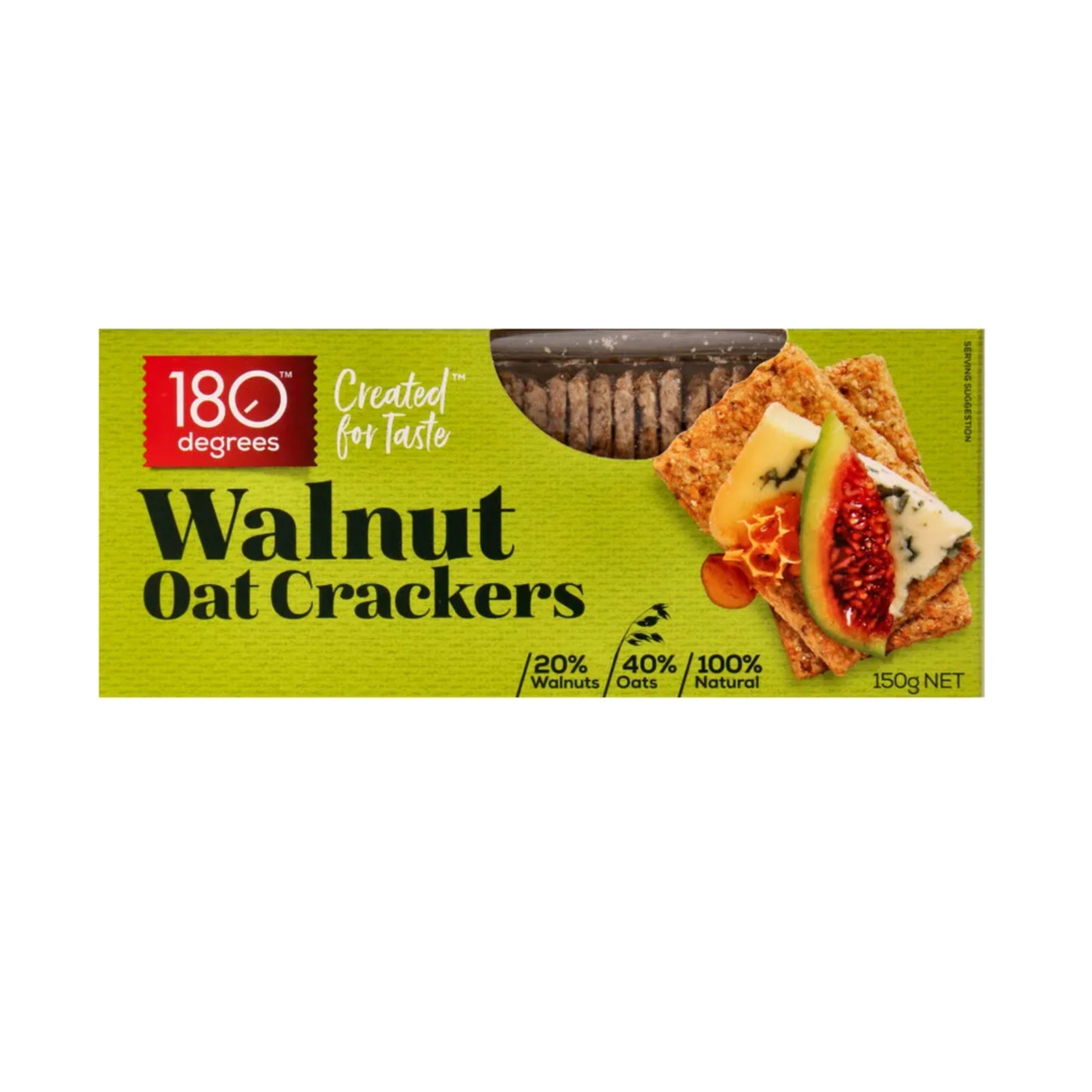 180 DEGREES 4SEED OAT CRKR WALNUT 150G