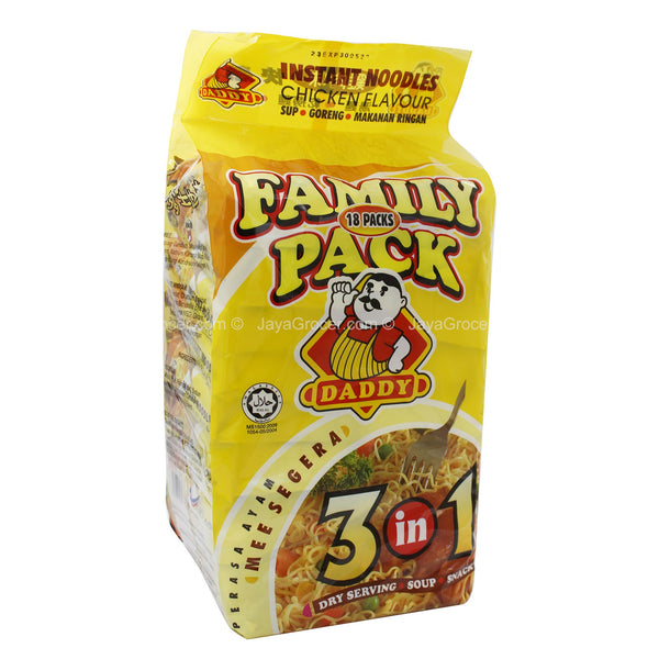 Daddy 3 in 1 Chicken Flavour Instant Noodle 80g x 18 (highest price)