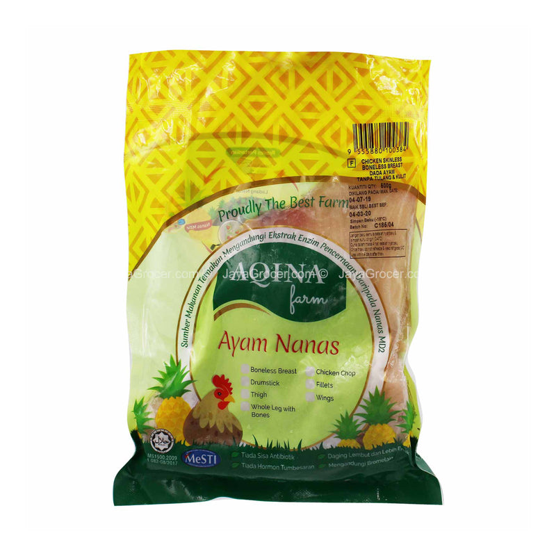 Aqina Farm Frozen Skinless Boneless Breast ABF 420g
