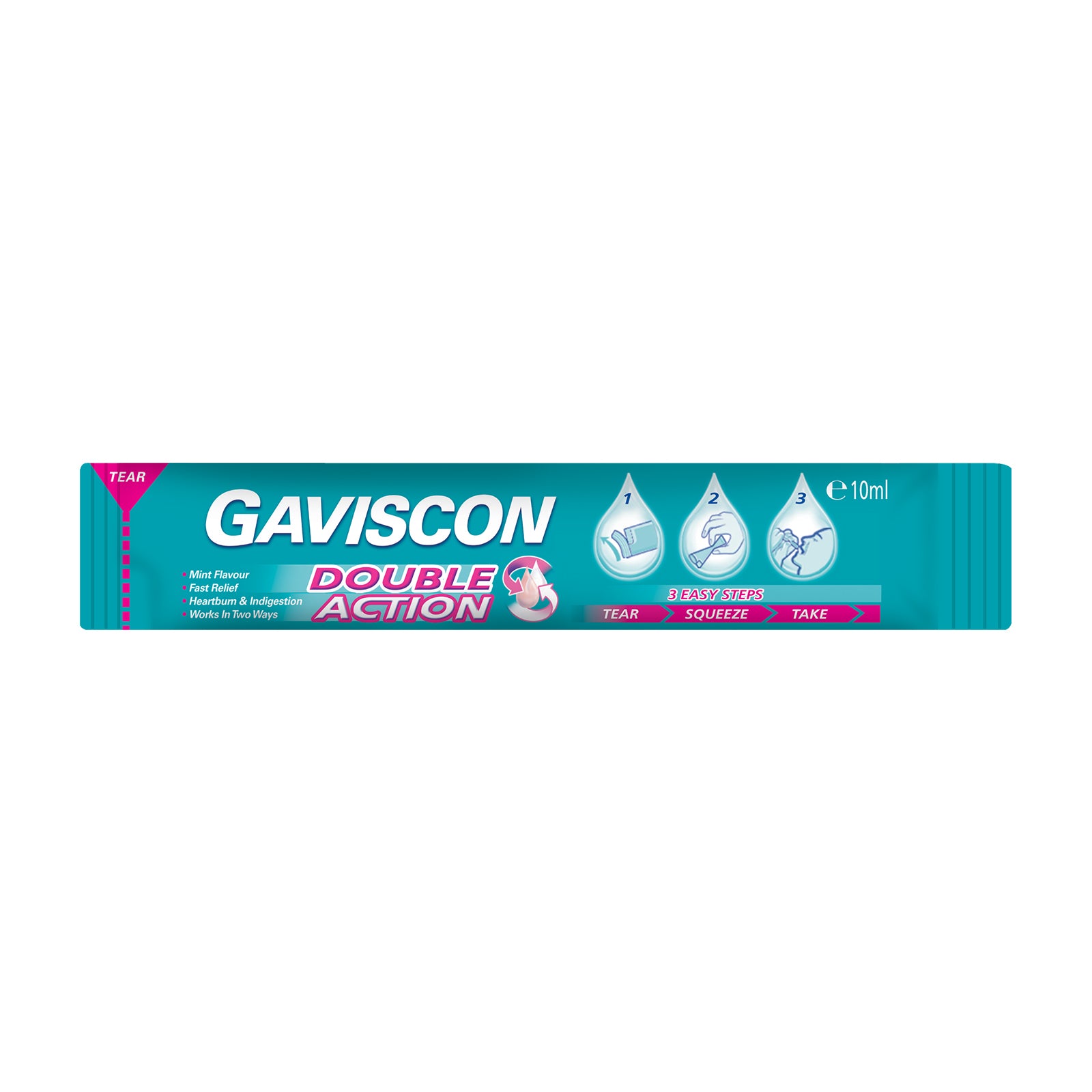 Gaviscon Double Action Liquid Sachet 10ml x 5