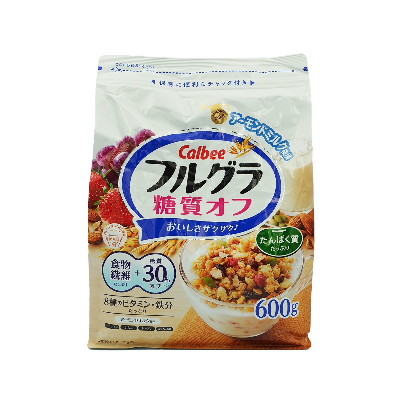 CALBEE FRUIT GRANOLA 25% LESS SUGAR 600G