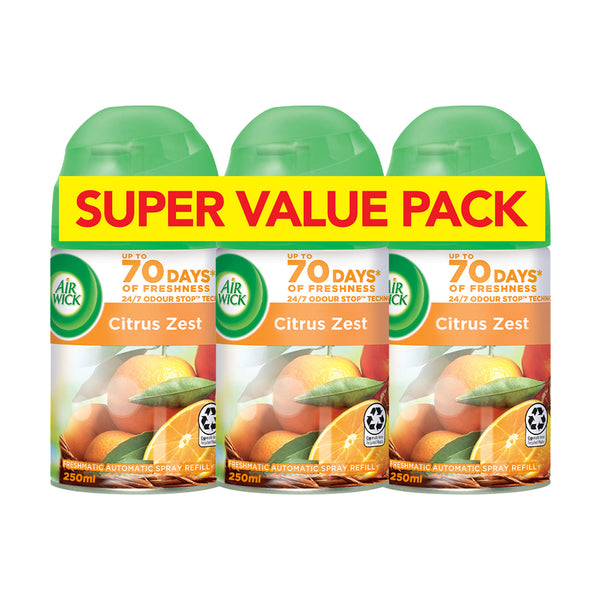 Air Wick Fresmatic Refills 2+1 Citrus 250ml (highest price)