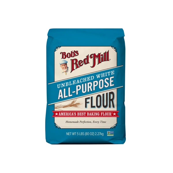 Bobs Red Mill Organic Unbleached White All-Purpose Flour 2.27kg