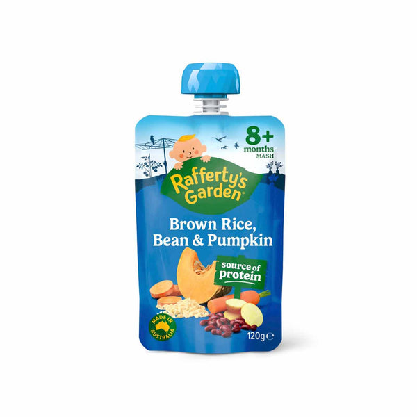 Rafferty Garden Brown Rice, Bean and Pumpkin (Pouch) 120g