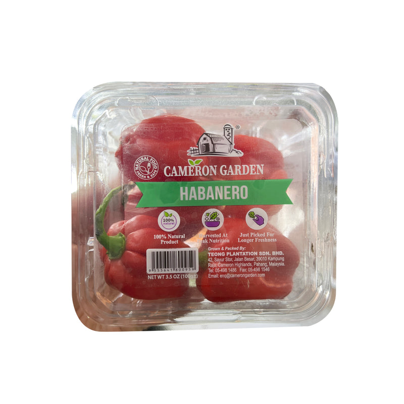 Cameron Garden Habanero Pepper (Malaysia) 100g