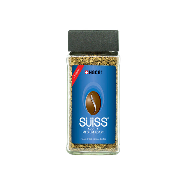 Haco Suiss Mocha Medium Roast Freeze Dried Coffee 100g (highest price)