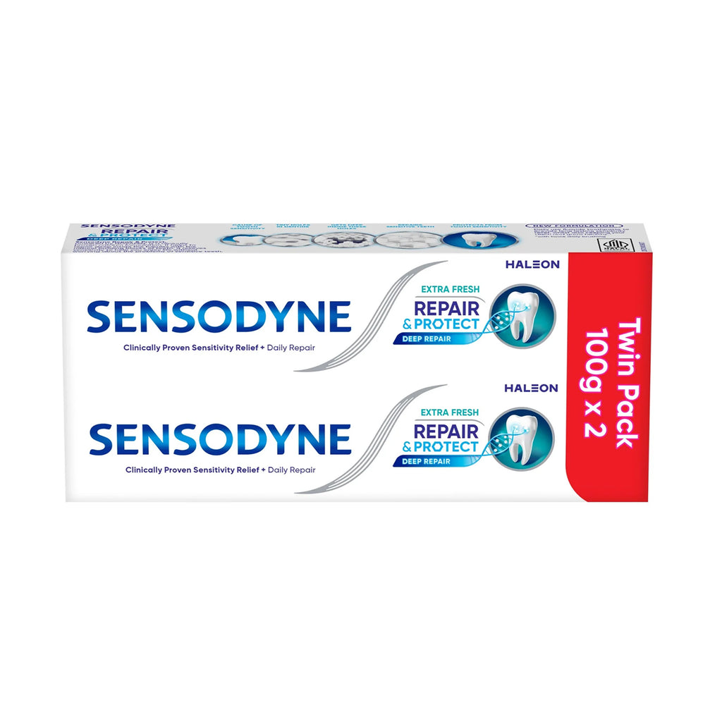 Sensodyne Repair And Protect Extra Fresh Toothpaste (Twinpack) 100g x 2