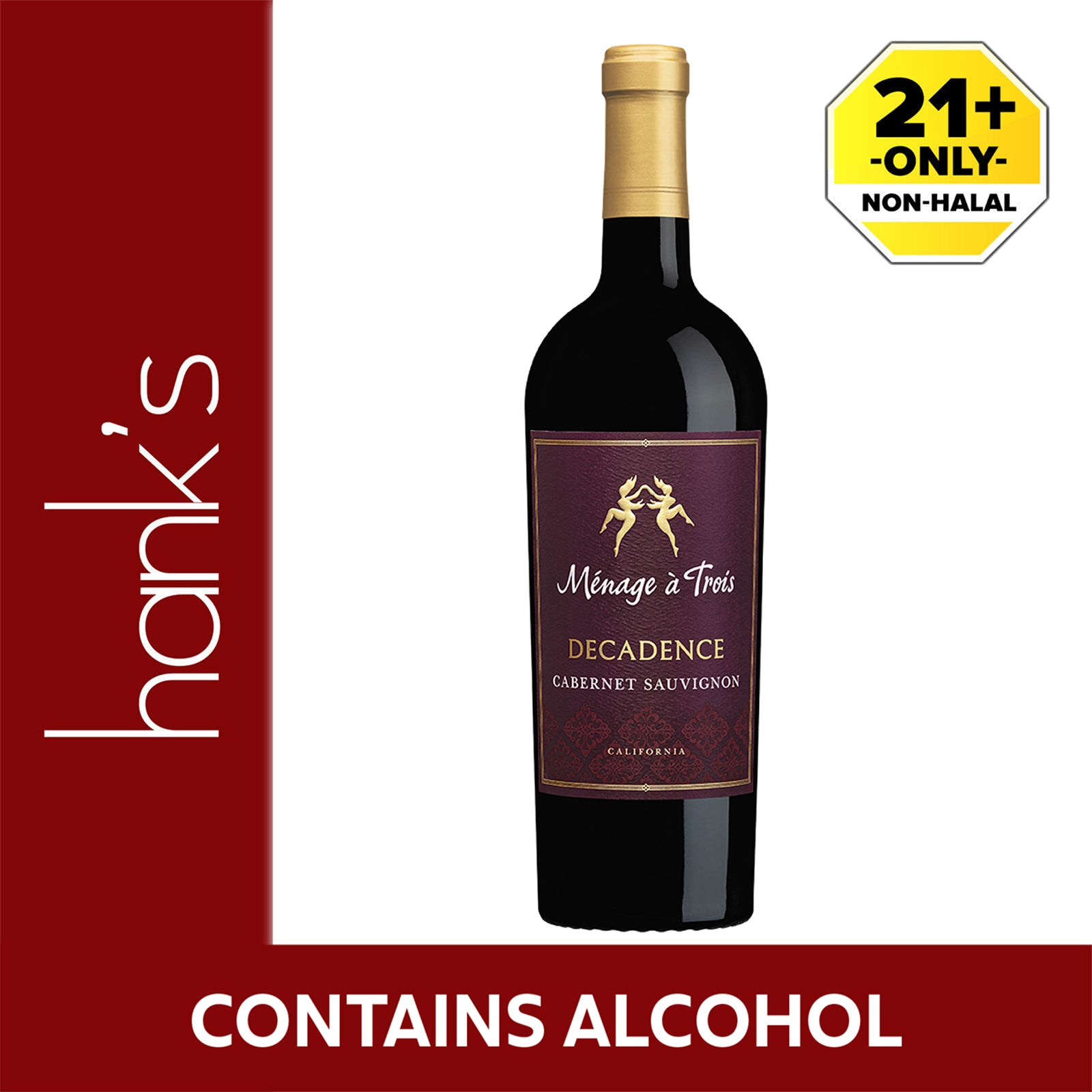 Menage A Trois Dark/Nice Cabernet Blend 750ml