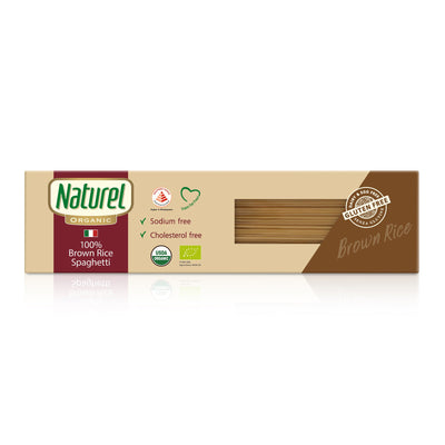 Naturel Organic Brown Rice Spaghetti 250g