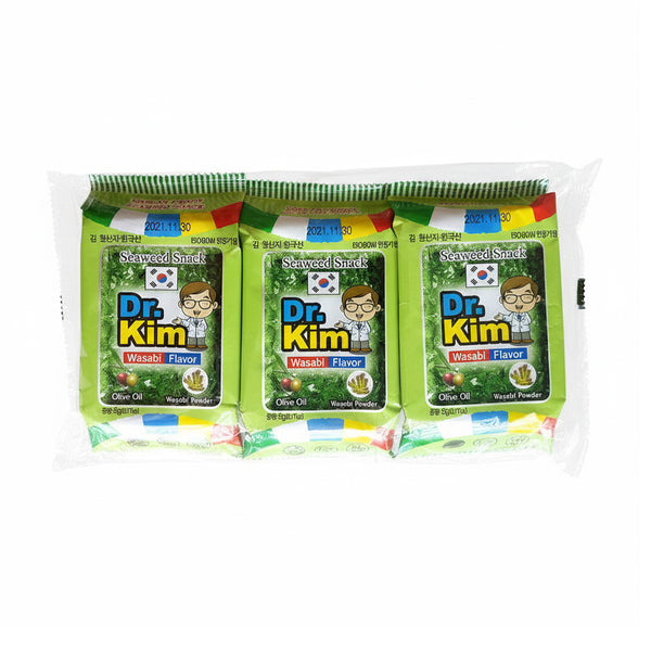 Dr Kim Seaweed Wasabi Flavor 5g x 3