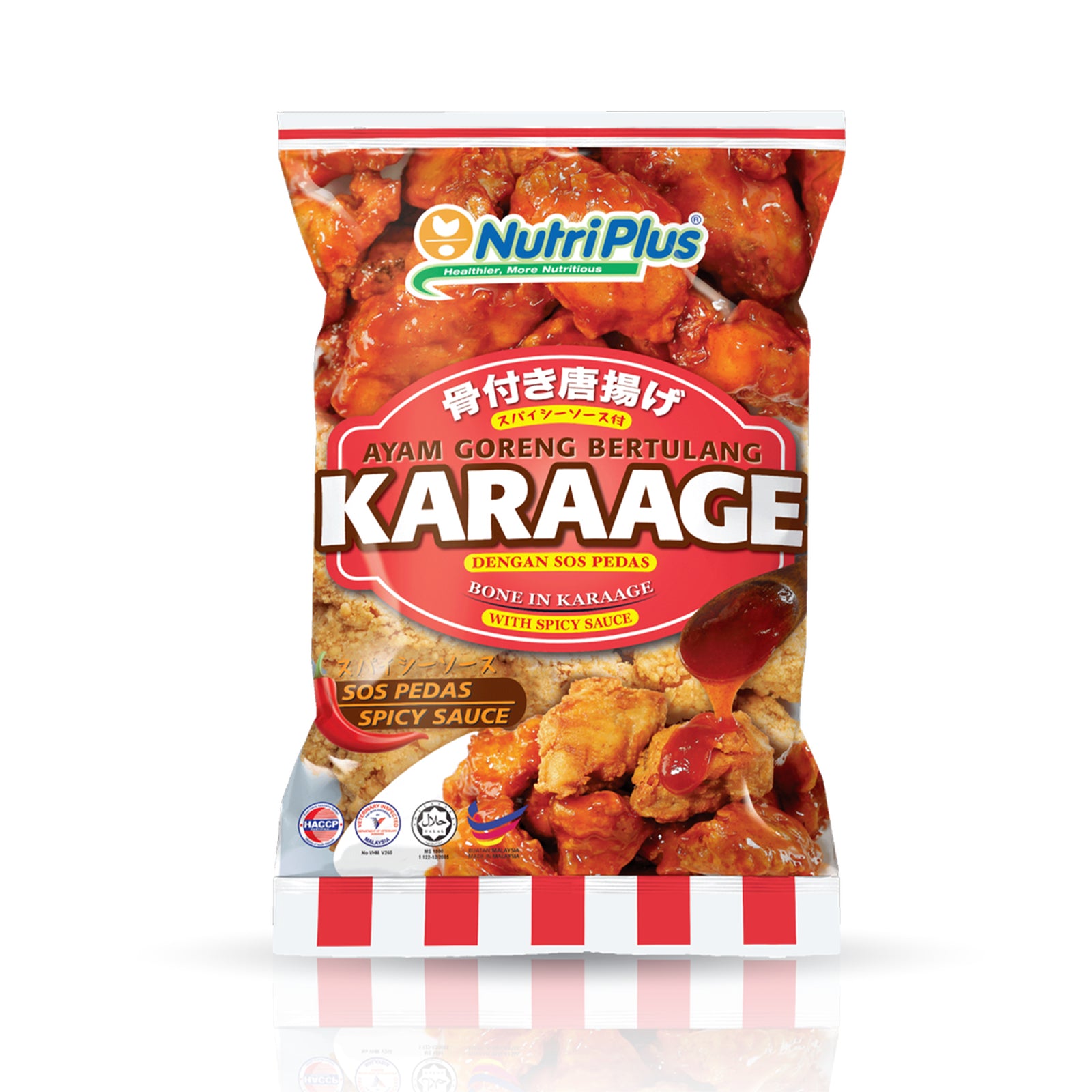 NUTRIPLUS NH BONE IN KARAAGE 850G